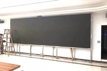 珠海公安局led小间距显示屏P1.667案例