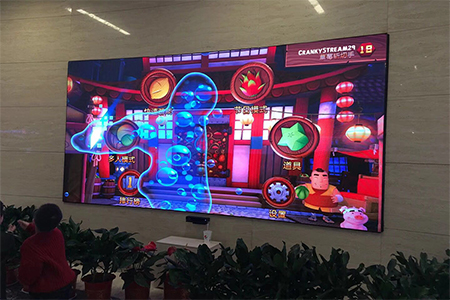 陕西西安某酒店大堂室内led小间距